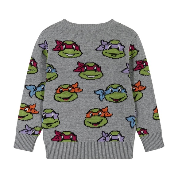 TMNT x Andy & Evan® Teenage Mutant Ninja Turtles Jacquard Sweater - Picture 2 of 5